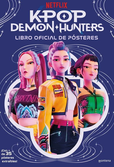 K-pop Demon Hunters Libro oficial de posters