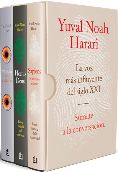Estuche Trilogía Harari: Sapiens / Homo Deus / 21 Lecciones Para El Siglo XXI