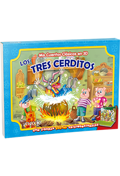 Mis cuentos clásicos en 3D Los Tres Cerditos