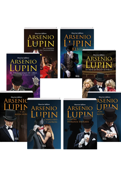 Colección Libros Arsenio Lupin