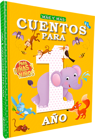 Más y más cuentos para niños y niñas de 1 año