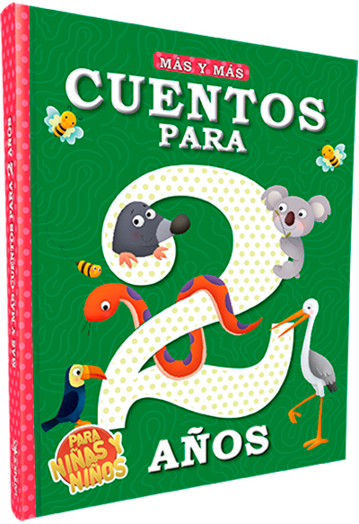 Más y más cuentos para niños y niñas de 2 años
